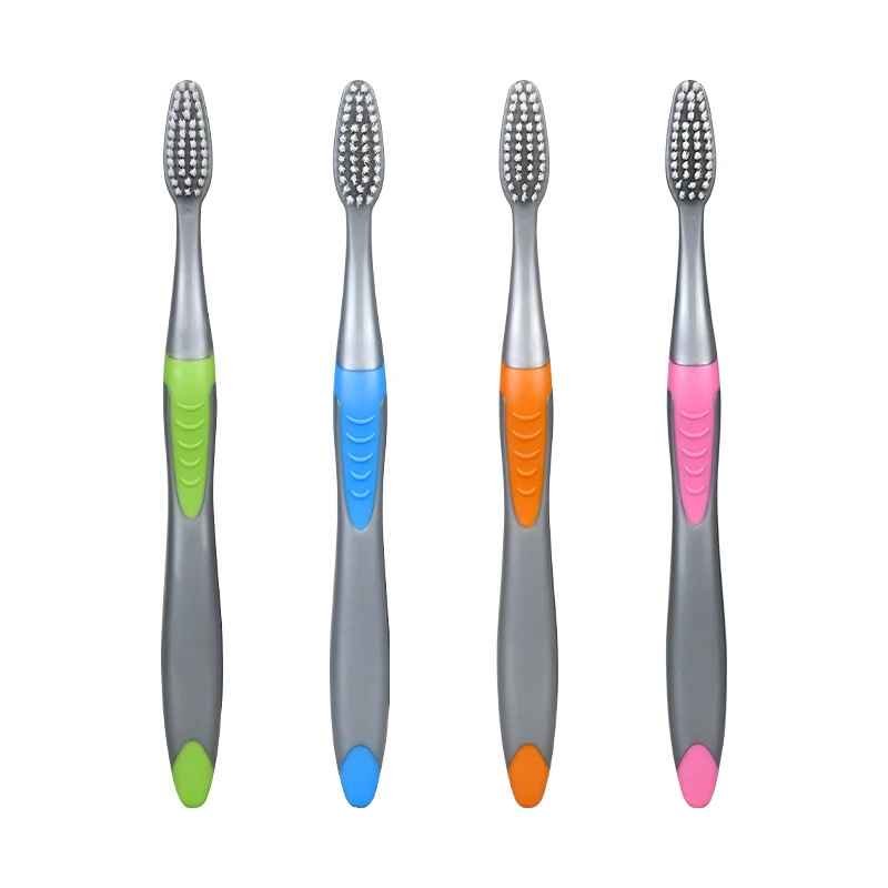 High-Density Soft Bristles Adult Toothbrush Small Head Fashion Shaped Home Use Toothbrush High Quality Soft Bristles