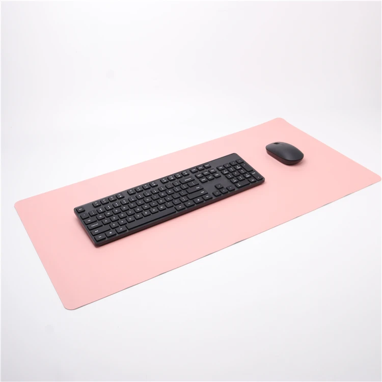 Waterproof Custom High Quality Student Office Keyboard Pad Laptop Mouse Pad Leather Desk Pad