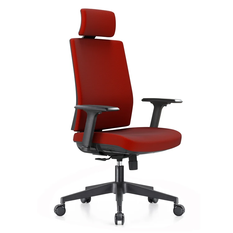 Hot selling sillas oficina  office fabric chairs furniture with high density foam chaise du bureau office chair