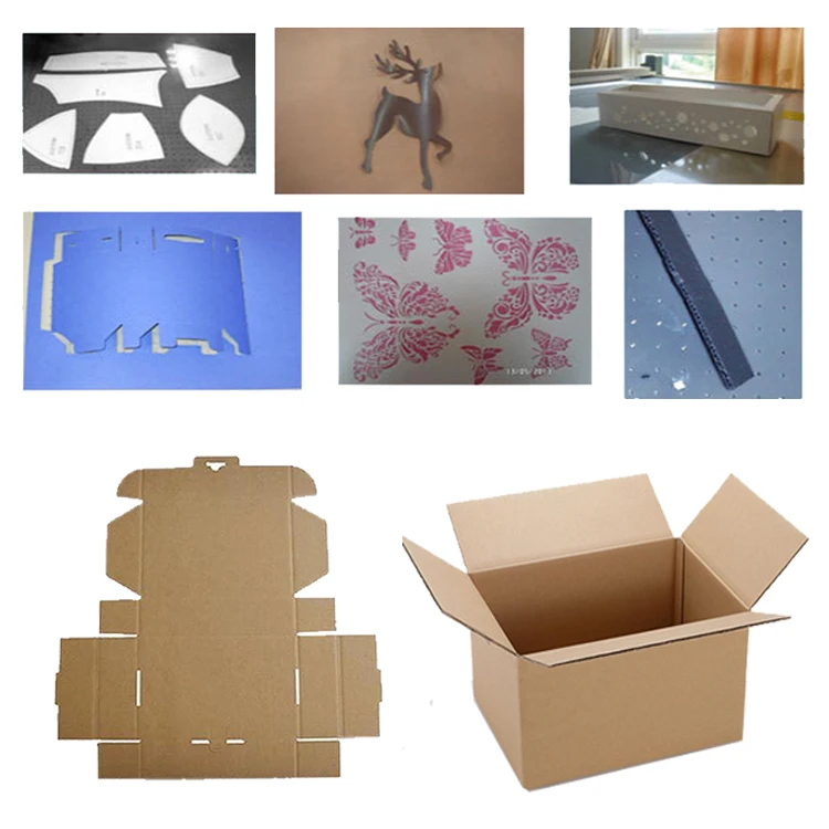Полностью автоматическая коробка образец коробки делая машина для резки плоттер картона