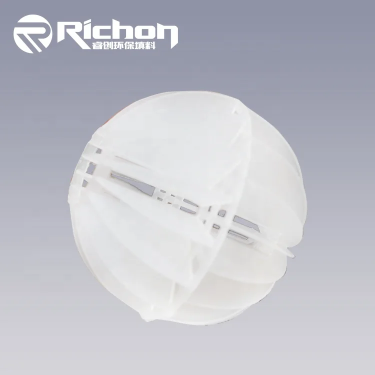 Plastic PP Polyhedral Hollow Ball For Sewage Treatment