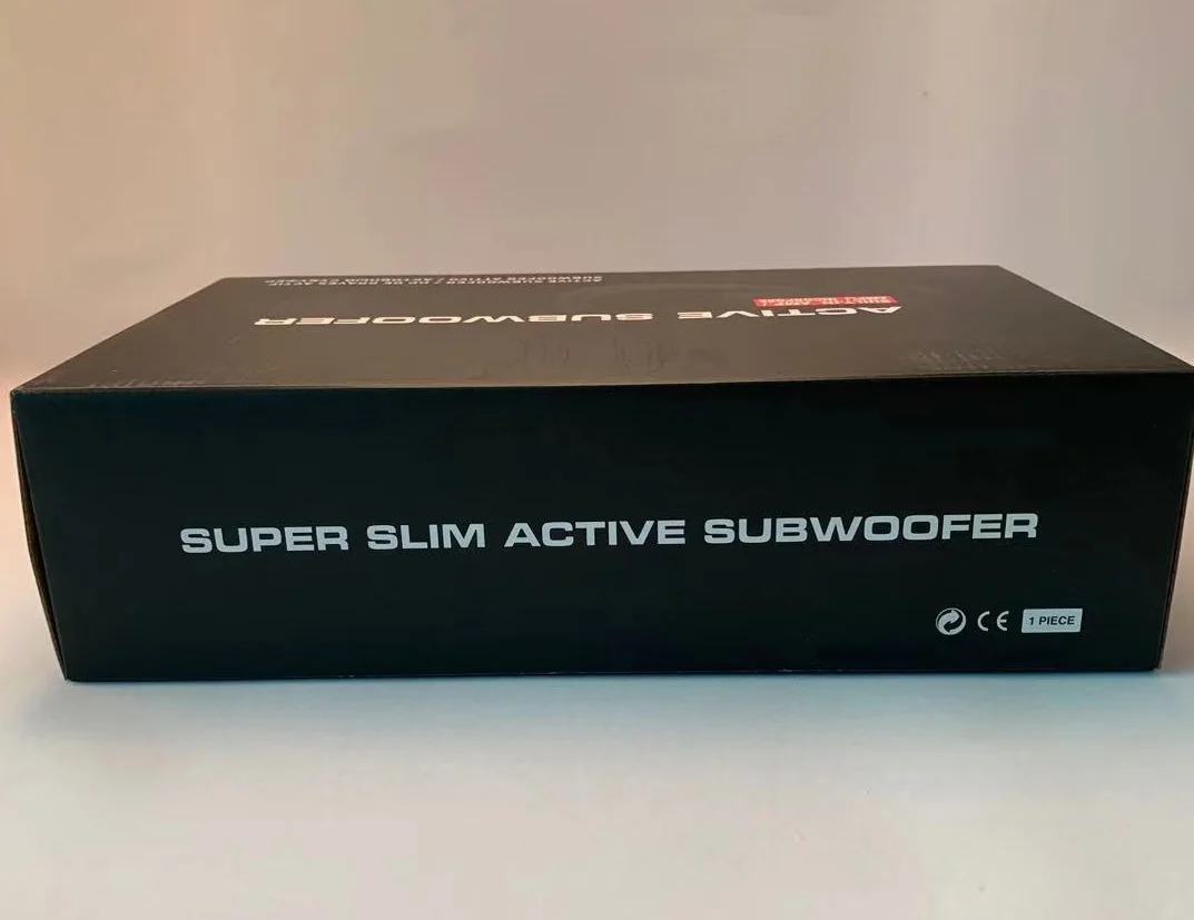 
6*9 inch SUPER SLIM Active Subwoofer Bulid-in AMP 180W high power out car subwoofer under seat subwoofer 