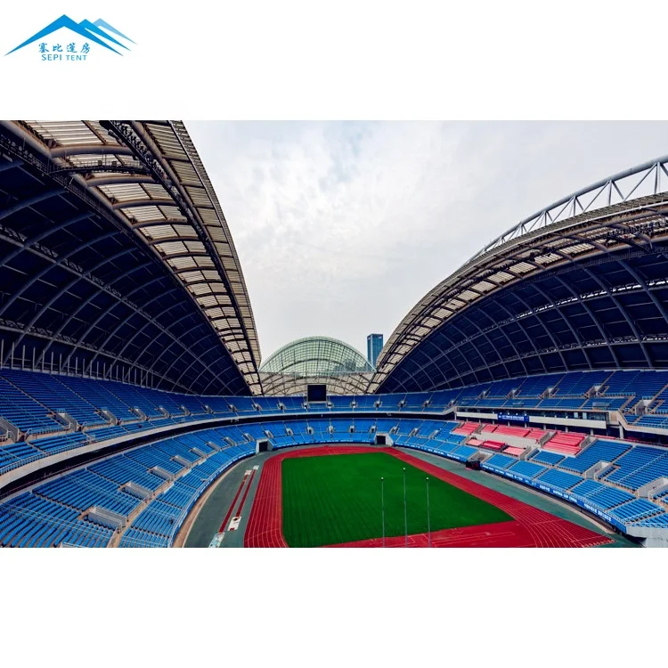 Тени для крыши, архитектура, Спортивная мембранная конструкция Grandstand для улицы
