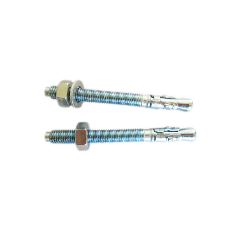 
M10 Stainless steel 304 316 A2 A4 Expansion rock concrete wedge anchor bolt 