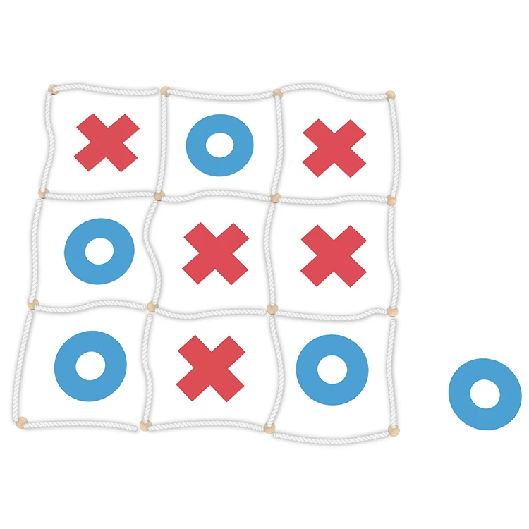 Wooden Tic Tac Toe Wooden Board Games Toy for Kids and Adults