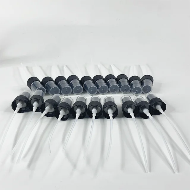 20/410 24/410 Black White Mist Sprayer Automized Perfume PP Plastic Mist Pump Sprayer