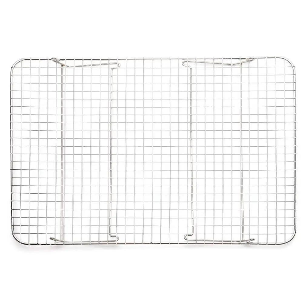 Amazon Горячая продажа прутья из нержавеющей стали 3 слоя складной микроволновая печь безопасного стойка для выпечки