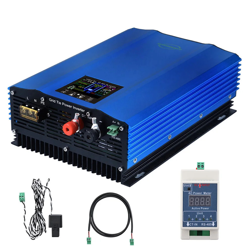 Soyosource grid tie inverter Solar Inverter 500W 600W 1000W 1200W 2000W On Grid Inverter IP65 with limiter  wifi For Home Use