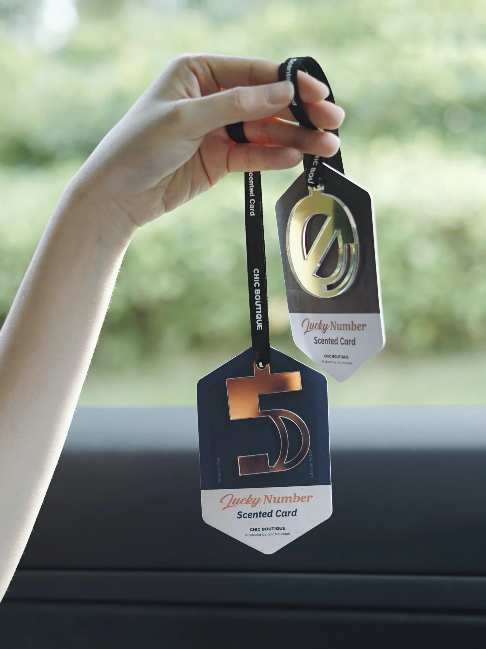 Lucky Numbers Customized Personalized Aromatherapy Car Bedroom Aromatherapy Gift Acrylic Display