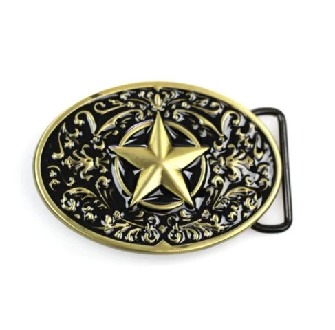 Antique Silver Rectangle Blank Belt Buckle