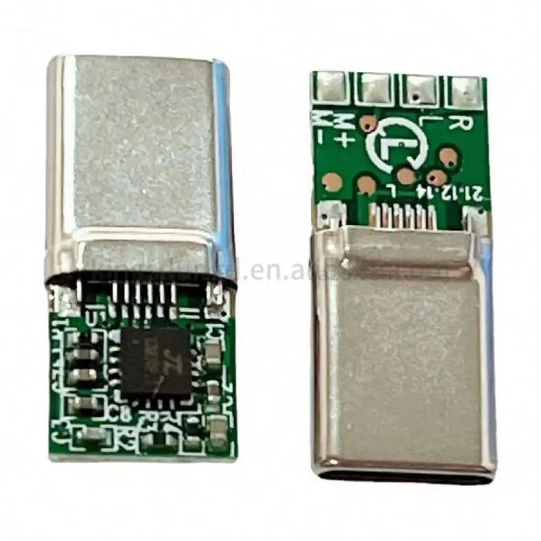 100W 5A USB TYPE C decoy PD 2.0 3.0 male TO 5V 12V 15V 20V DC trigger Adapter CABLE charge Charging Module