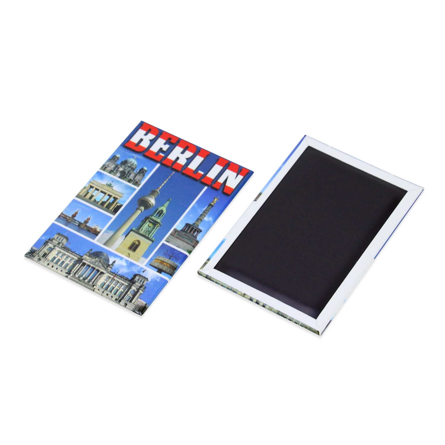 Personalized Customization City Magnets Photo Germany Tin Souvenir Magnets Mit Logo