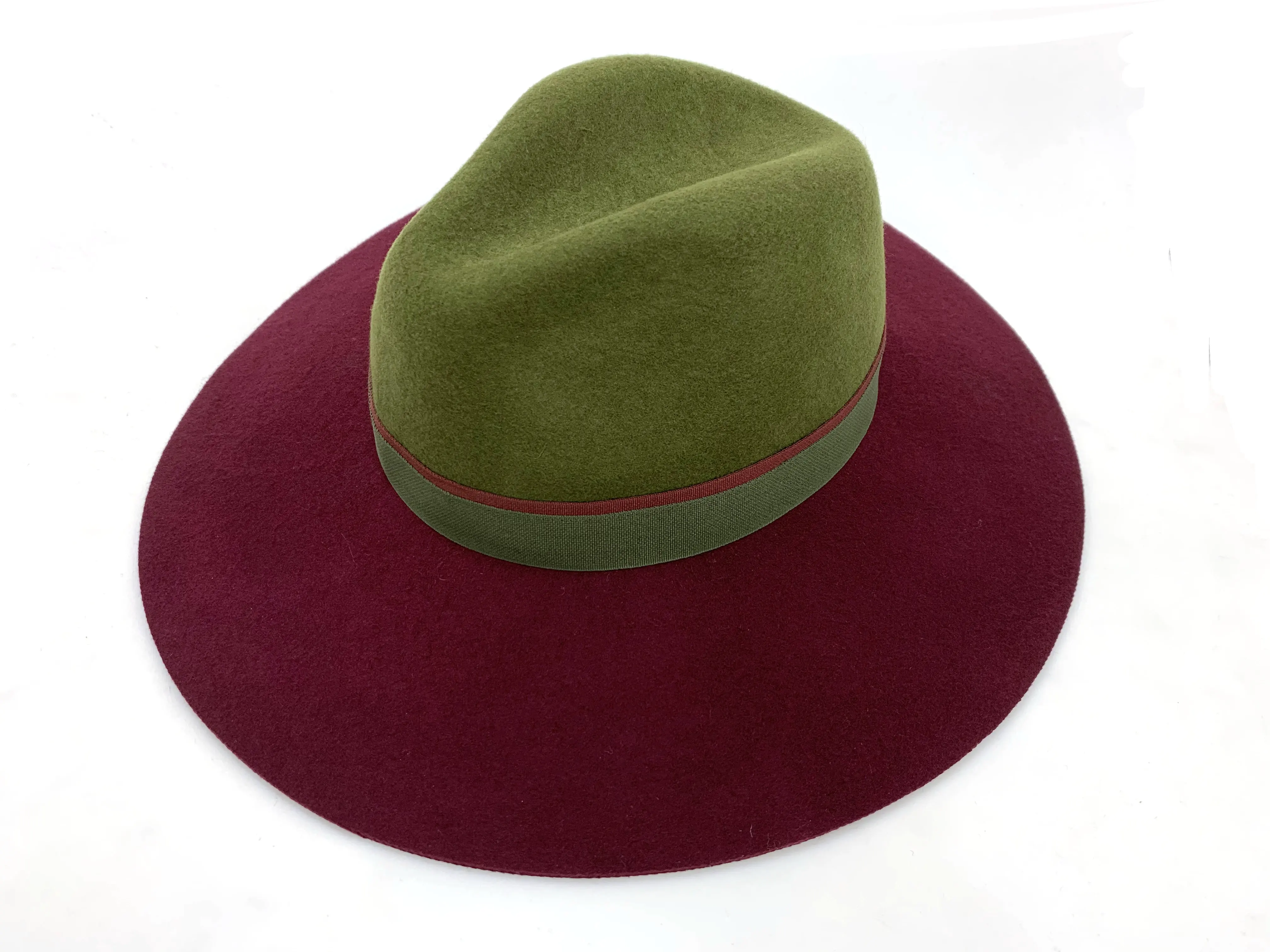 
2018 Fashion Wool Felt Men Hat Wide Brim Fedora Floppy Leather Belt Hat 