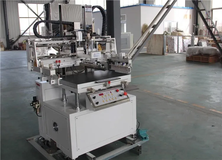 High Precision Double Platform 35 X 50 Flat Automatic China Vertical Screen Printing Machine
