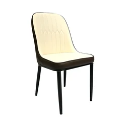 high back boss leather executive chair genuine italian modern pu dining luxury quality restaurant chairs mid century black