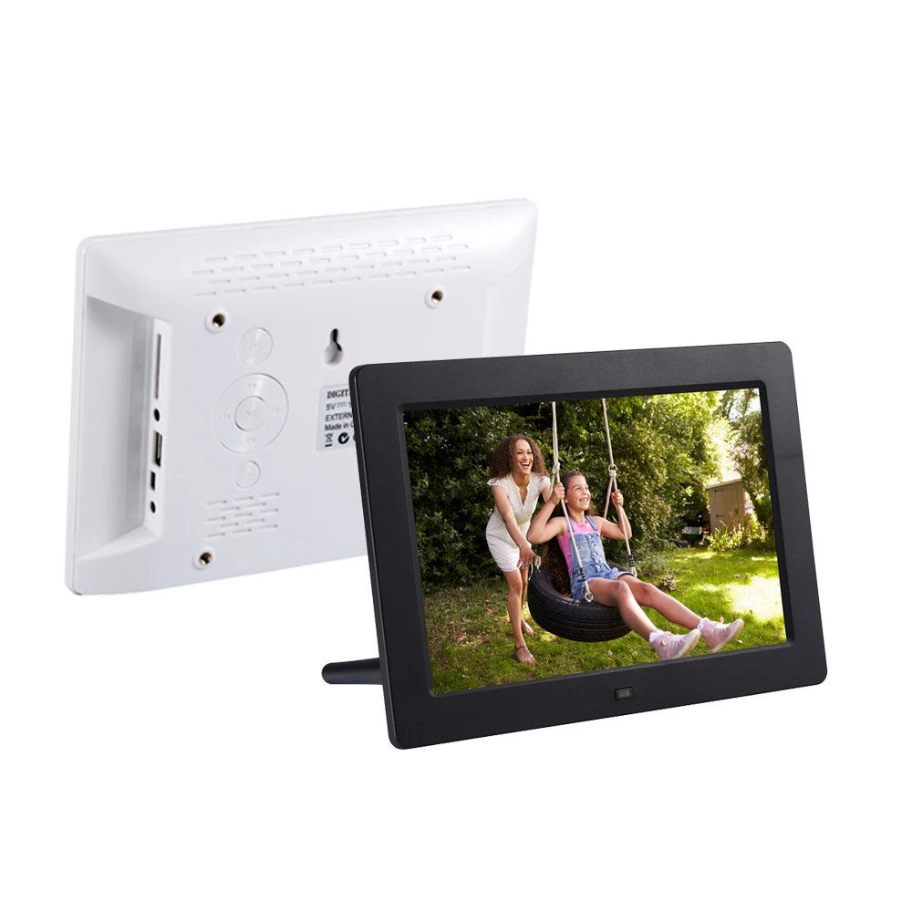 8 inch high resolution digital photo frame