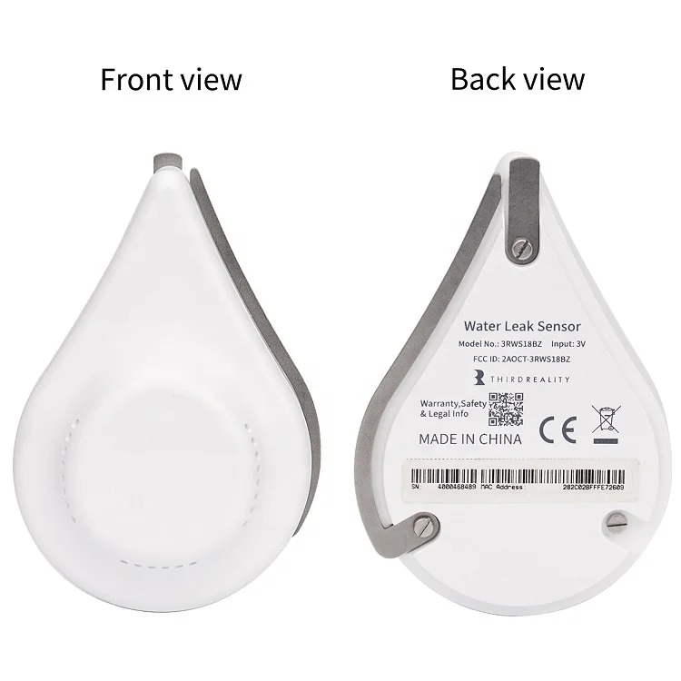 OEM/ODM wholesale smart water sensor water detection alarm 120dB buzzer no wiring required