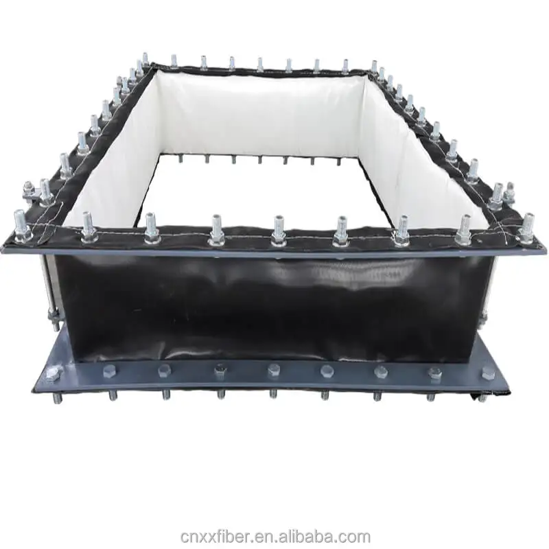 Chinese provider Boiler Flue Expansion Fabric Joint Coated Fiberglass Fabric Fan Soft Connection