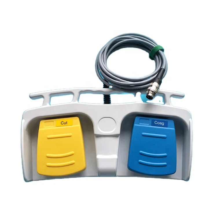 For ERBE VIO 200S/300D Electrosurgical Unit IP68 Metal Bass Double Pedals CE Approved Medical foot switch