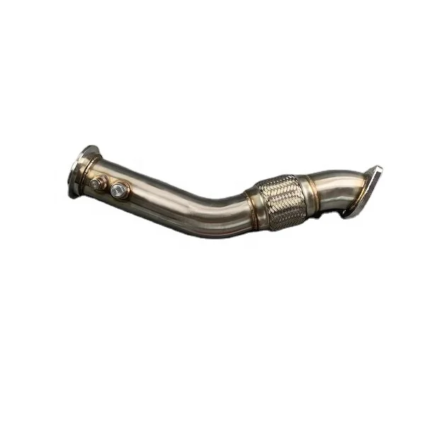 No welding slag E90 E60 E61 525D 530D exhaust downpipe for BMW E90 E60 E61 525D 530D