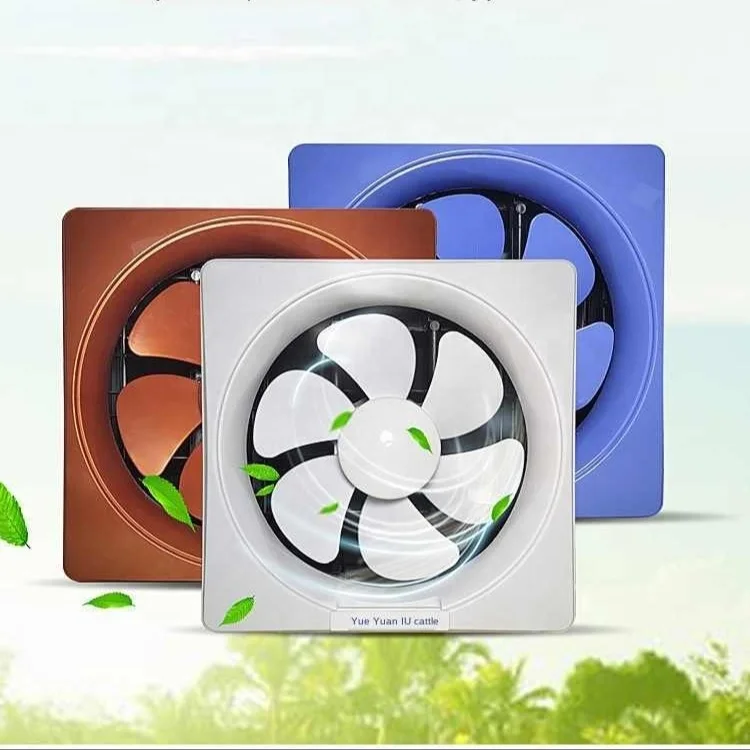 Ventilation Fan 6 8 Inch 10 Inch Exhaust Wall Exhaust Kitchen Powerful Household Silent Bathroom Window Exhaust Fan