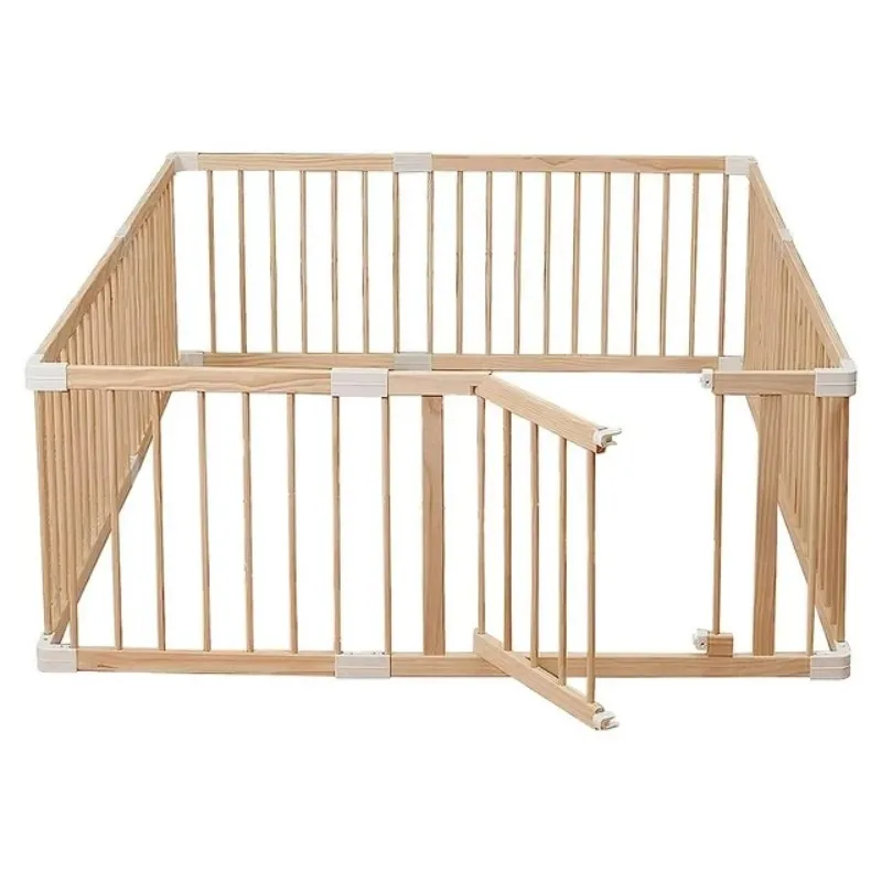 Montessori   Floor  with Rails Kids Floor Bed Frame Children House Bed with Rails and Slats Handmade Solid Wood Toddler Bed