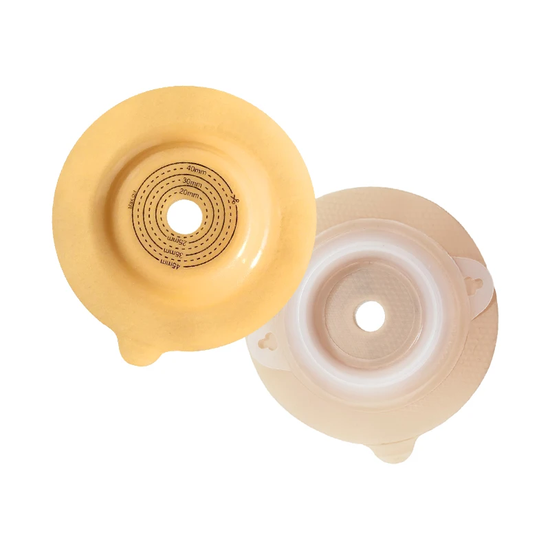 New Products Two Pieces Medical Ostomy Urine Urinary Bag Urostomy Bag And Convex Barrier