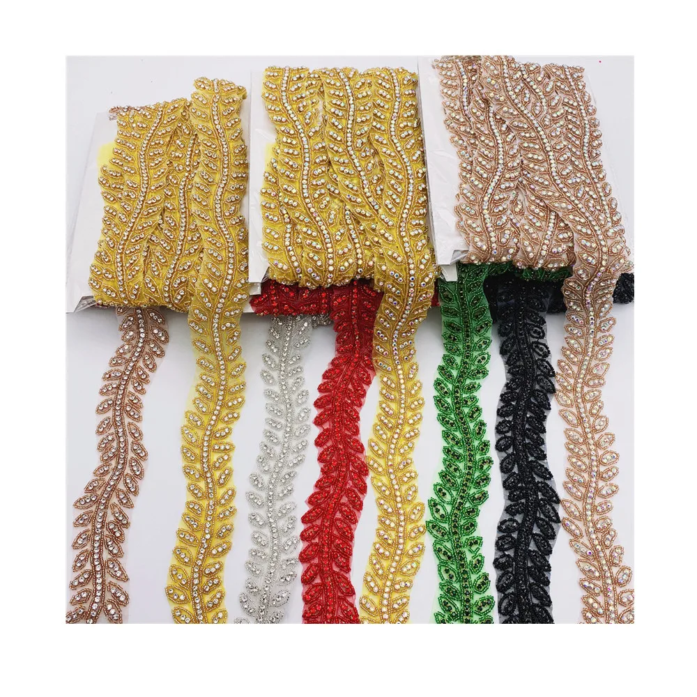 Оптовая продажа новинка цепочка из бисера со стразами для свадебного платья свадебный пояс вечерняя одежда