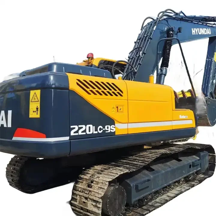 Automatic Original Hyundai 220Lc-9S Crawler Excavator Korea Imported Used Excavator With Good Condition
