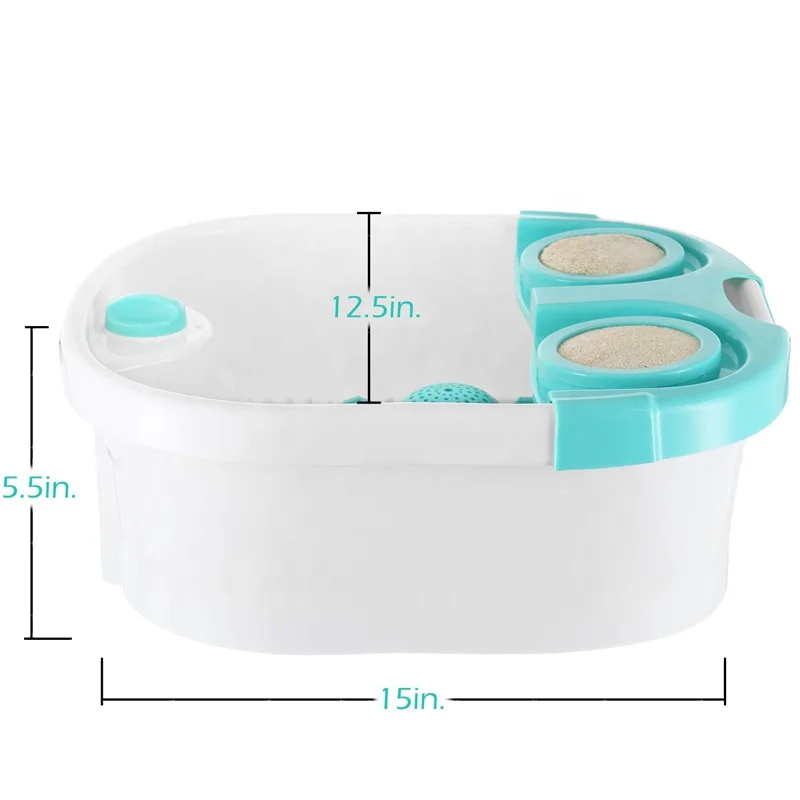 Electric Shiatsu Pedicure Ionic Hydrosana Detox  Foot Spa Bath  Massager Washing Machine Soak Basin