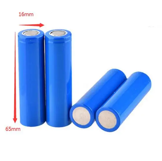 Most popular pkcell battery ICR 16650  Li-ion lithium  battery cell rechargeable 3.7V 1800mAh