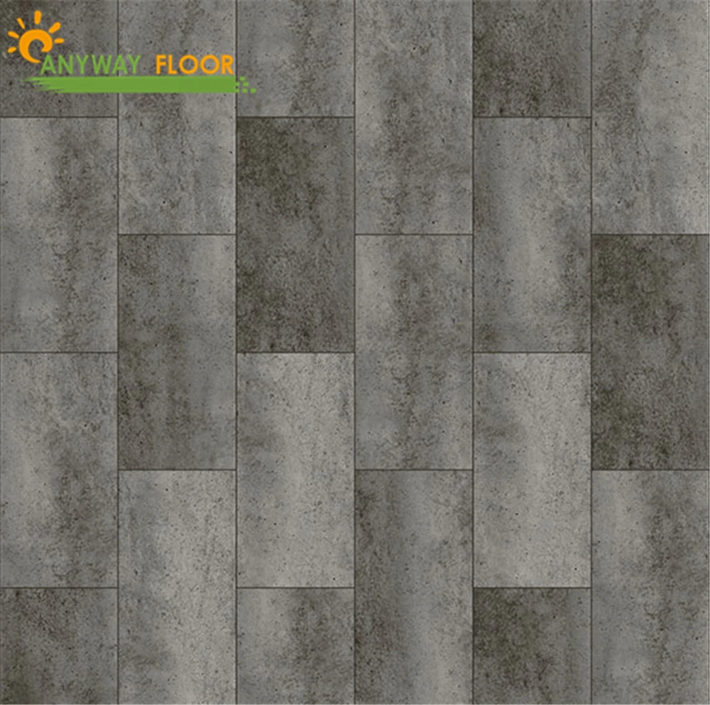Stone Design Easy Glueless PVC Vinyl SPC Floor Tiles