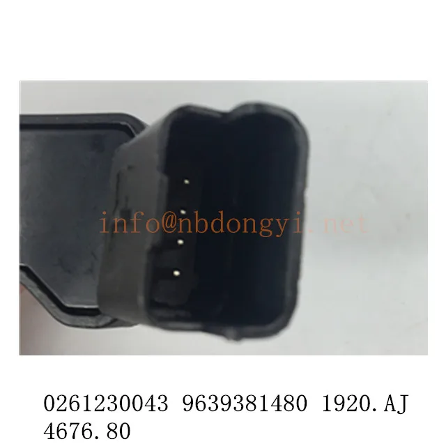 Intake Manifold Absolute Pressure MAP Sensor 0261230043 9639381480 1920.AJ 1920AJ 4676.80 467680