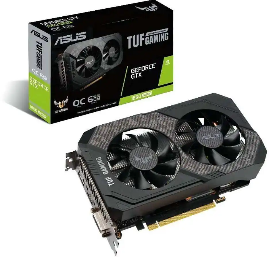 Asus Tuf 1660s O6g Gaming Graphics Card Gtx 1660ti Video Card Geforce Gtx 1660 Super 6gb For Pc Desktop Gaming Video Card