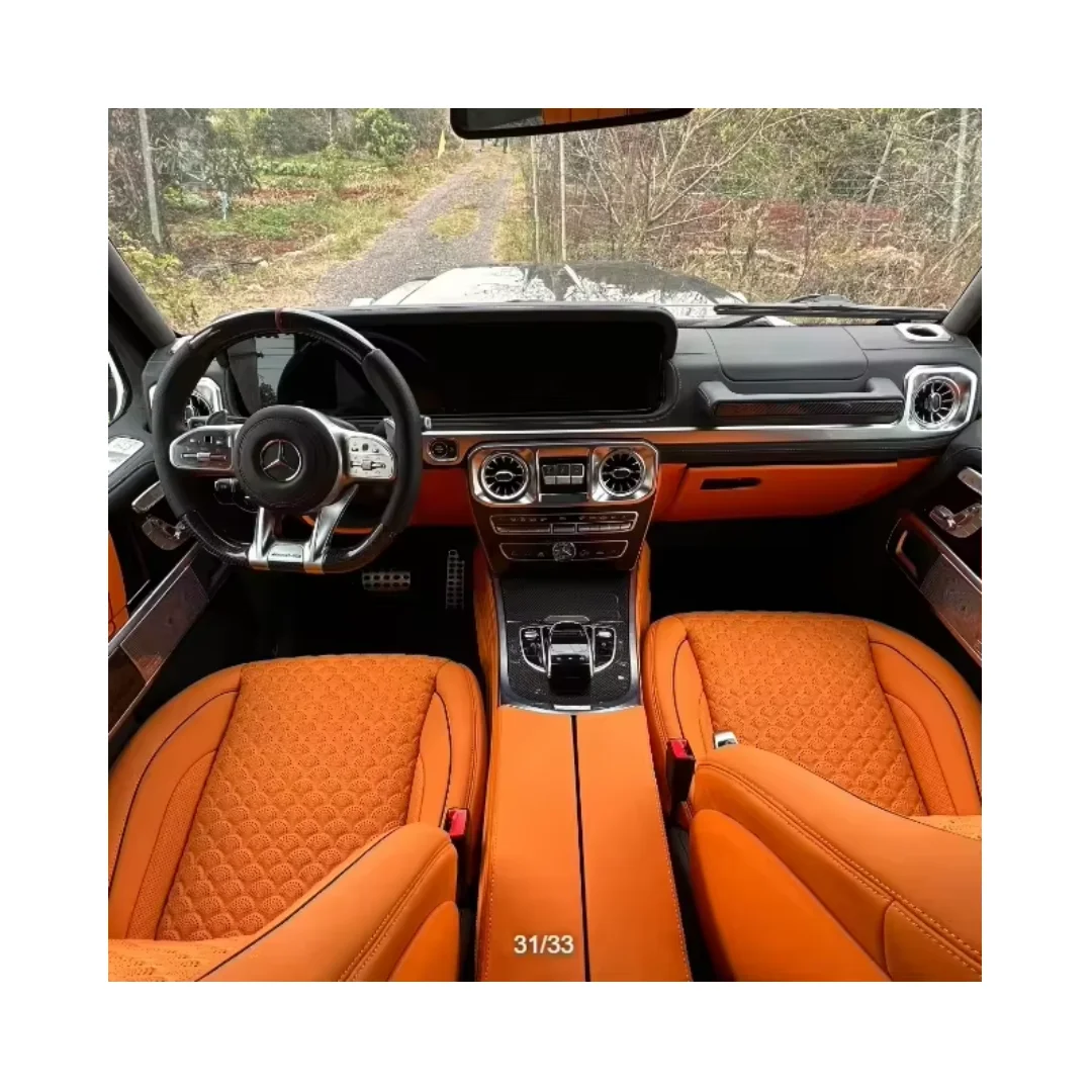 Luxury interior upgrade kit with seats cover dashboard  for Mercedes Benz G class G300 G500 G63 W463
