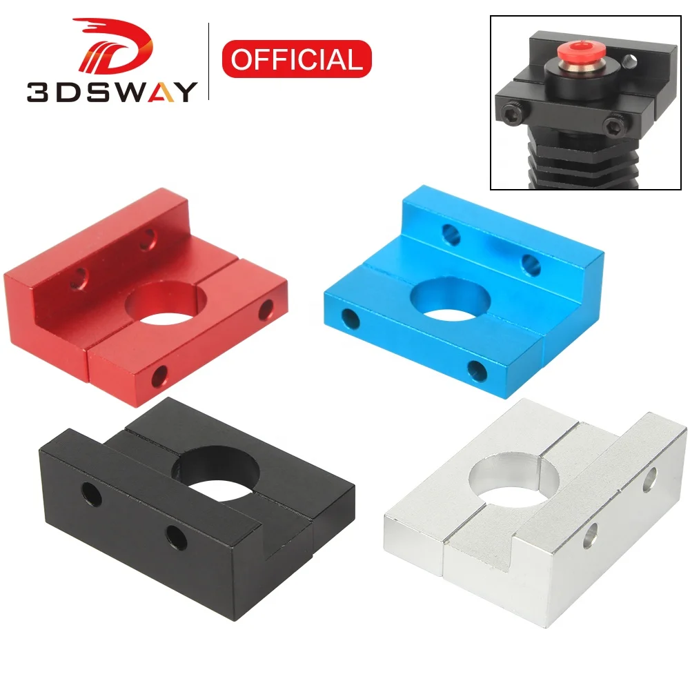 3DSWAY 3D части принтера Ender3 CR10 серии E3D V6 вулкан BP6 подключения печатающей головки экструдер кронштейн держателя Hotend фиксированный блок
