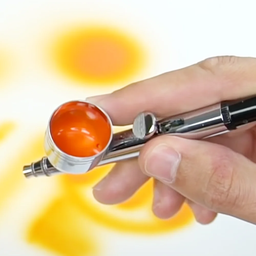 Easy Clean Portable Airbrush Pen Spray Gun Gravity Feed Air Brush For Painting Tattoo Nail