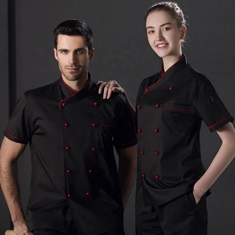 Bakery Kitchen Chef Jacket Cooking White Chef Jacket Chef Uniform Jacket for Hotel and Restaurants