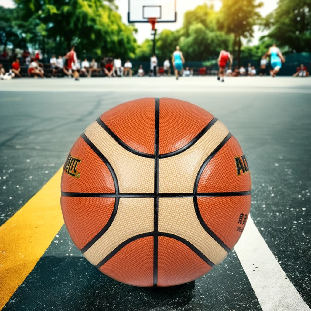 non slip wear resistant basketball suitable indoor outdoor training equipment game specific No.5 basketball