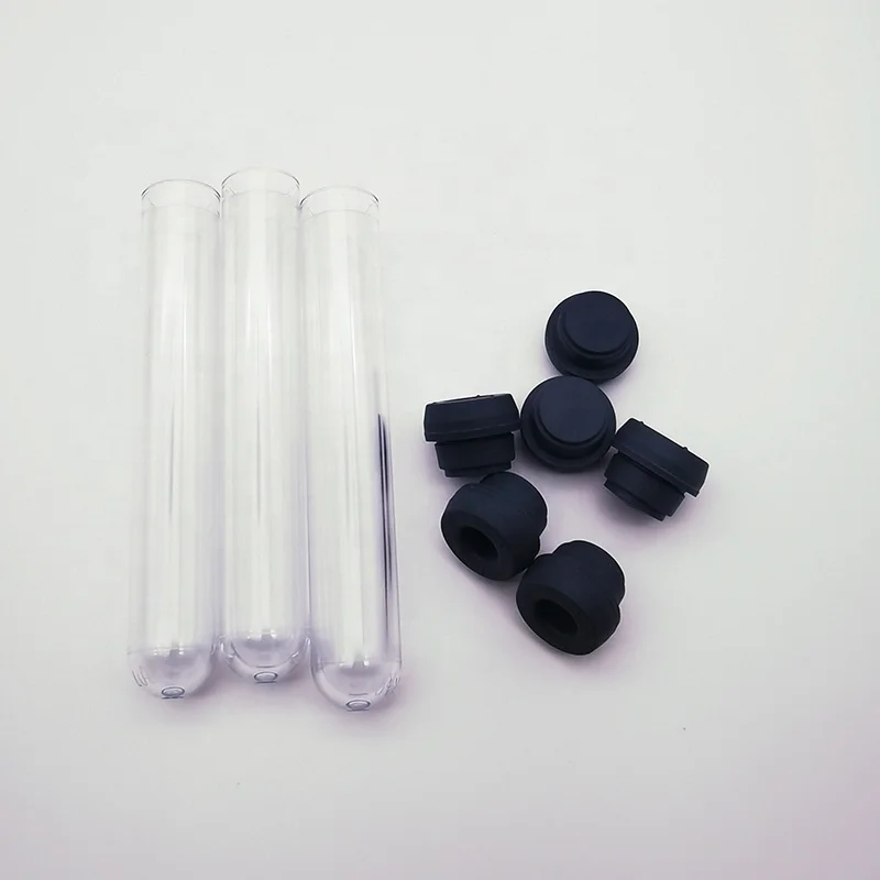 Medical 13mm 16mm Open Type Close Type Cap Rubber Stopper For Vacuum Blood Collection Tube