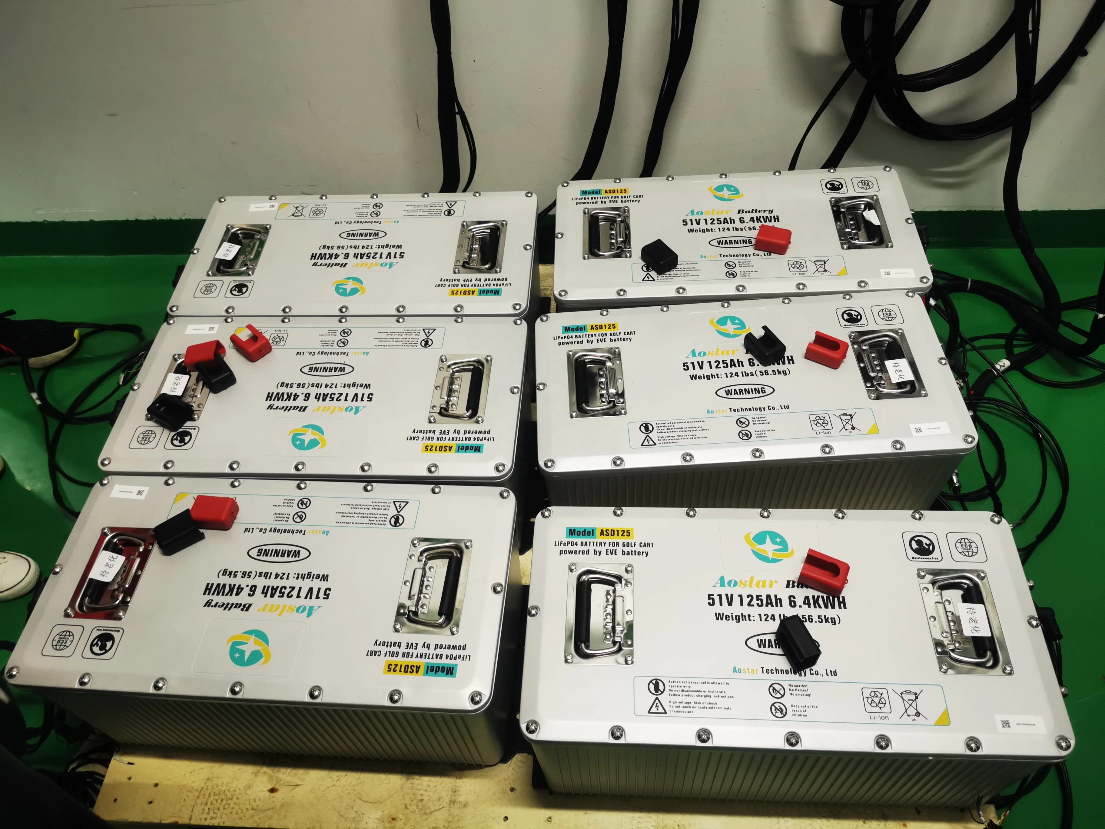 Factory Prices Powerful 48v 60v 72v lifepo4 battery 105ah 150ah 200ah electric lithium ion battery for club car golf cart