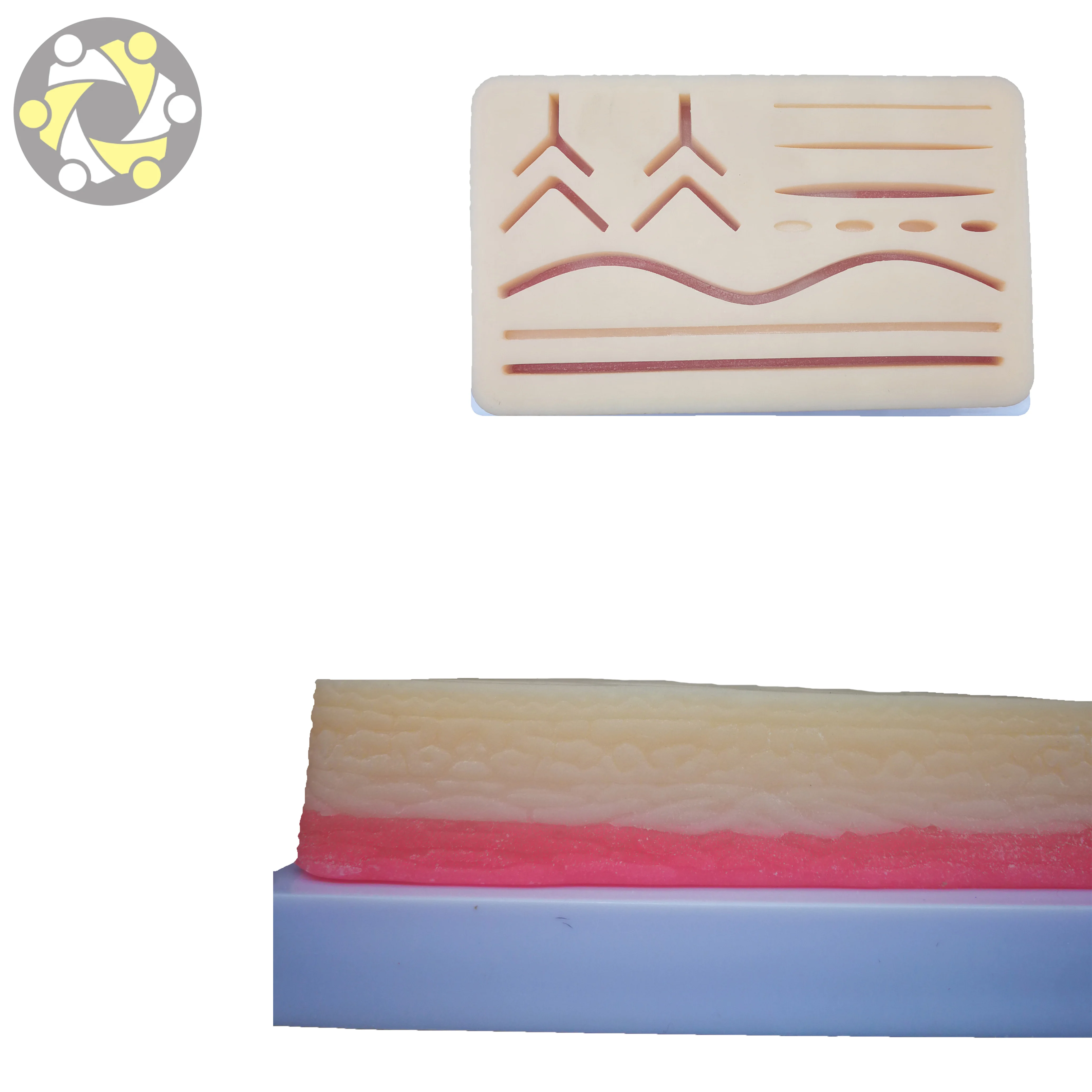 Surgical Suture Pad Skin Practice Kit for Medical Science Nursing Training