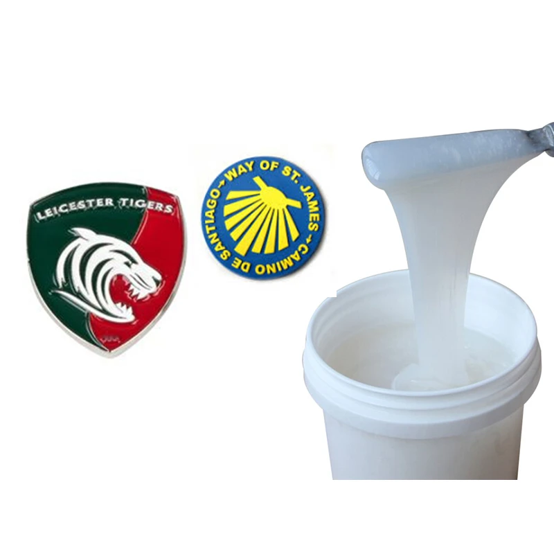 Liquid Silicone Rubber Fast Curing Good Adhesion For The Fabric Surface Label