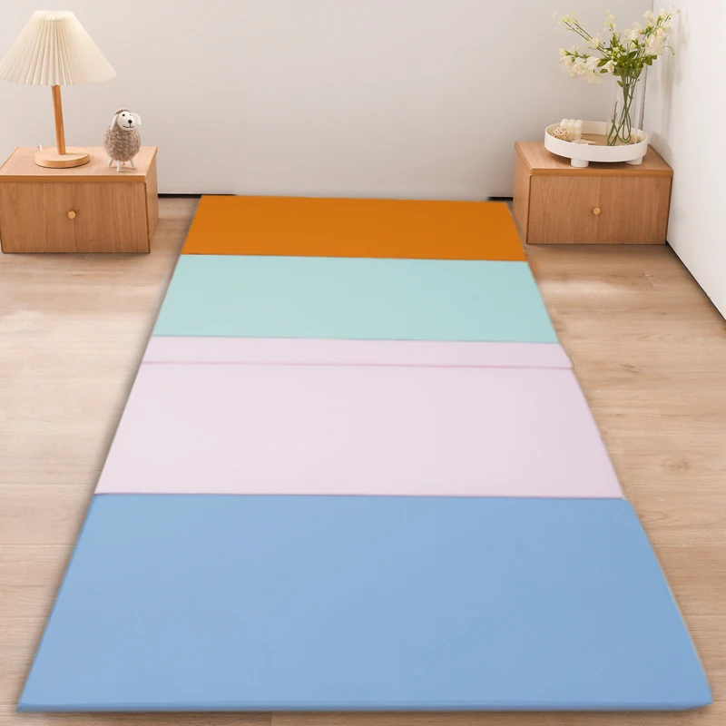 Baby Nap Mat Folding Preschool Crawling Eco-Friendly PU Fabric Foam Toddler Sleeping Nap Mats