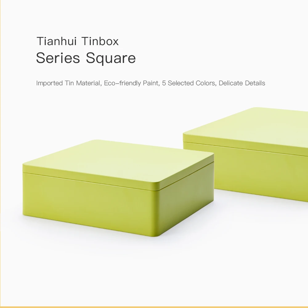 
Fashionable Hot Sale Customized Tea Tin Box 