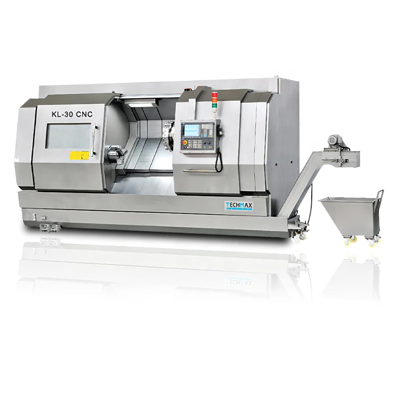KL30 modern high speed Turning Center CNC Lathe fanuc Horizontal Slant Bed CNC Lathe