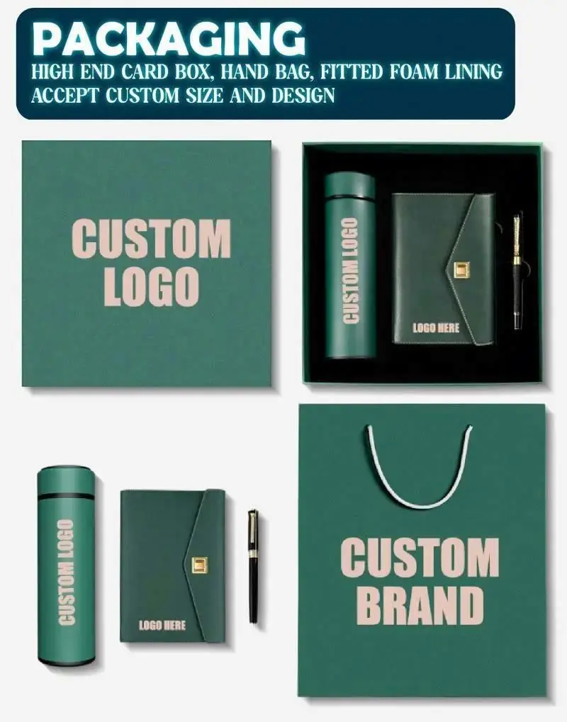 2025 New Arrival Custom Business Office Executive Office Festival Gift Set Account Portable Book New Fashion
