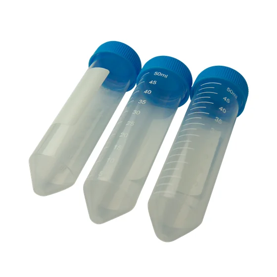 Laboratory plastic Clear Polypropylene MCT Micro Centrifuge Tube Conical Bottom Material 15 ml and 50ml Centrifuge Tube