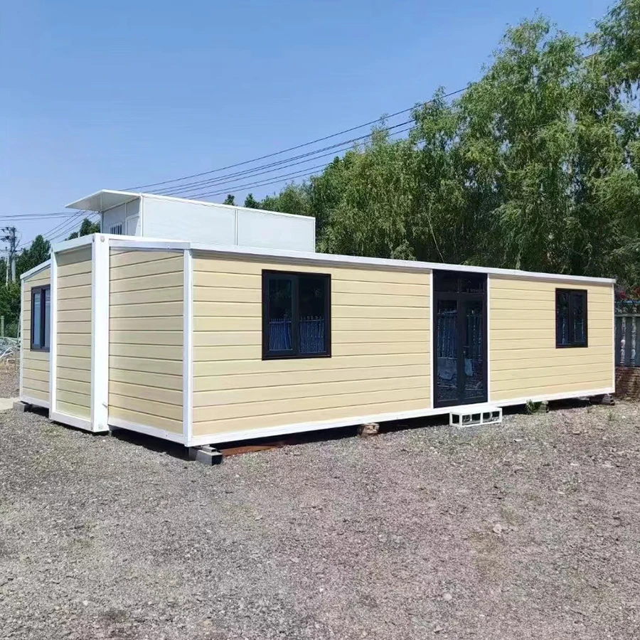 20Ft 40Ft Prefab Expandable Container Houses Prefabricated Foldable Expanding Container Homes Portable Tiny House 2 3 5 Bedroom