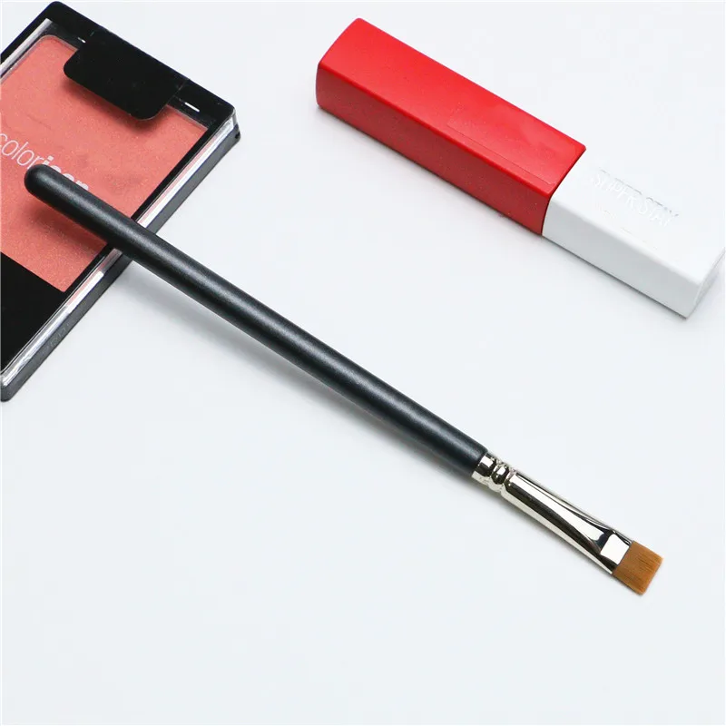 Beauty Makeup Angled Flat Eyebrow Eyeliner Brush Eyebrow Comb Custom Flat Brow Brush